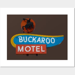 Backaroo Motel in Tucumcari Posters and Art